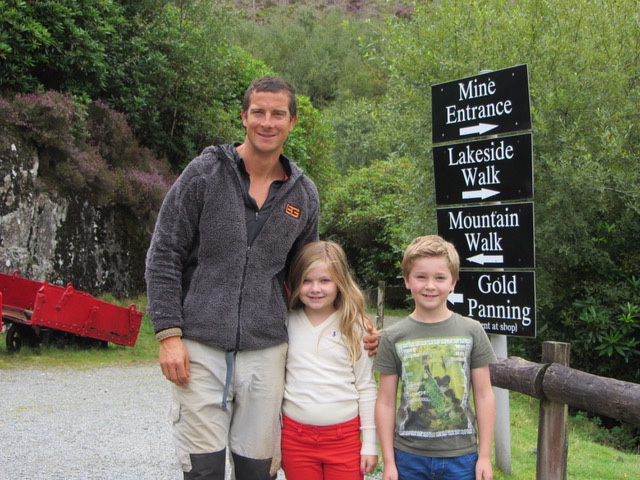 Bear Grylls spent some time with us during filming